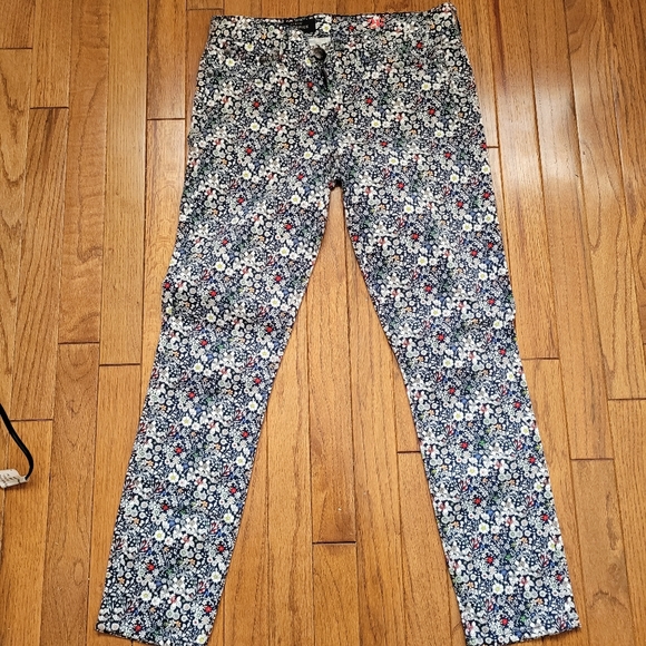 J. Crew Liberty Floral Toothpick Skinny Jean - Picture 4 of 4